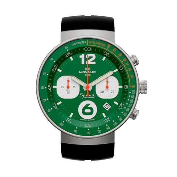 Montjuic 1986 Speed Chrono British Green SS