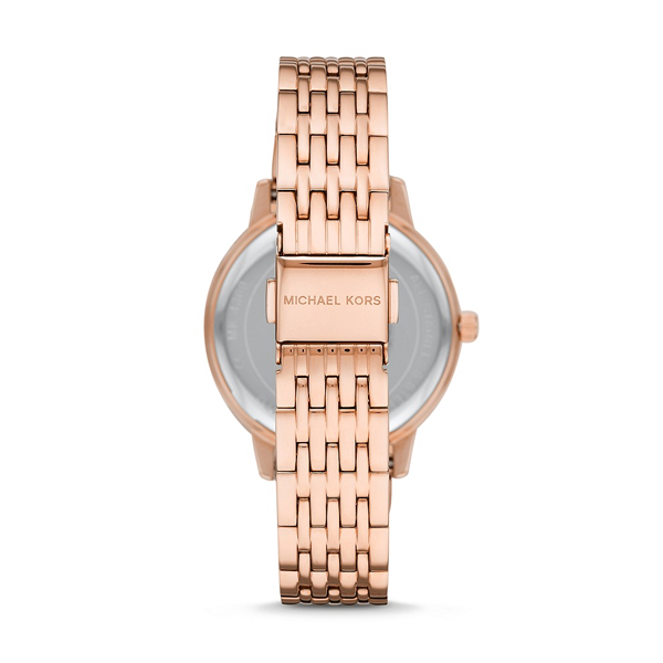 Michael Kors Melissa Pavé Rose Gold Tone Watch