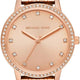Melissa Pavé Rose Gold-Tone Watch