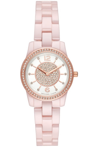 Michael Kors Petite Runway Pavé Ceramic Watch