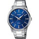 Klassische Herrenuhr (MTP-1303PD-2A, blaues Zifferblatt)