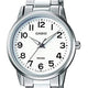Klassische Herrenuhr (MTP-1303PD-7B, silber/weiß)