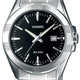 Klassische Herrenuhr mit Datum (MTP-1308PD-1A, schwarz)