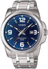 Casio Klassische Herrenuhr (MTP 1314PD 2A, blau)
