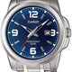 Klassische Herrenuhr (MTP-1314PD-2A, blau)