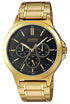 Casio Multifunktions Herrenuhr MTP V300G 1A (gold/schwarz)