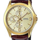 Collection MTP-V301GL-9A Herren Analog Leder