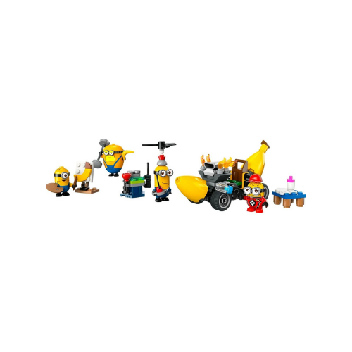minions despicable 4 75580 minions und das bananen auto 136 teile