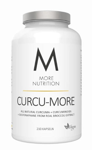 More Nutrition Curcu-More mit 210 Kapseln Inhalt