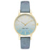 Nine West Damen Analog Quarzuhr mit roséfarbenem Metallgehäuse und Metallarmband, roségoldfarbenes Zifferblatt