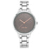 Nine West Damen Analog Quarzuhr mit champagnerfarbenem Metallgehäuse und Metallarmband, champagnerfarbenes Zifferblatt