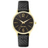 Nine West Damen Analog Quarzuhr mit champagnerfarbenem Metallgehäuse und Metallarmband, champagnerfarbenes Zifferblatt