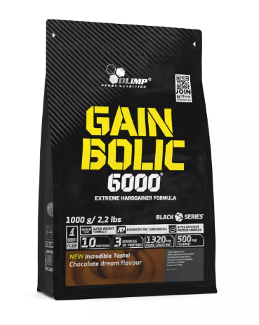 Olimp Gain Bolic 6000 - 1000 g Geschmacksrichtung schokolade