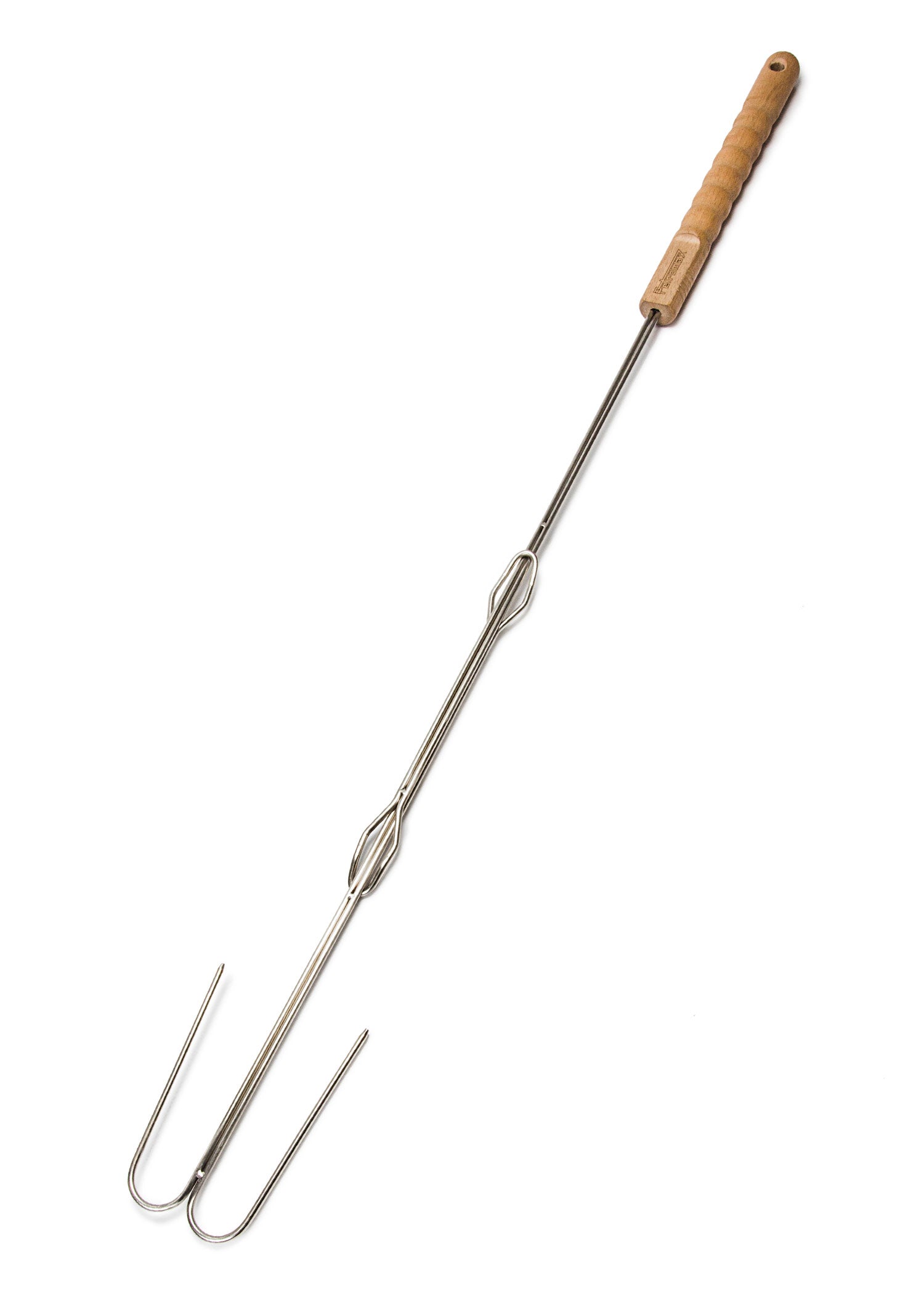 Petromax Lagerfeuer Spieß ls2, Gabel gebogen, 2er Set