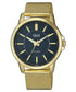 Q and Q Classic Black/Steel Ø44 mm QB66J002Y