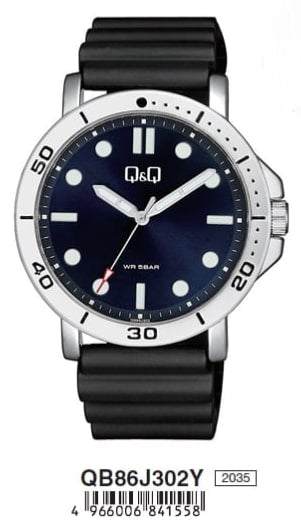 Q and Q Quarzuhr QB86J302Y