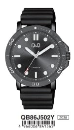 Q and Q Quarzuhr QB86J502Y