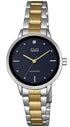 Q and Q Damen Quarzuhr QB97J402Y