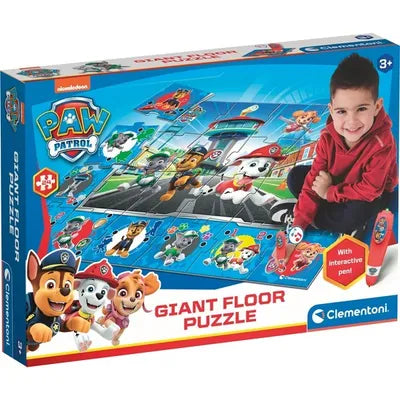 Quiz-Bodenpuzzle Paw Patrol Jungen