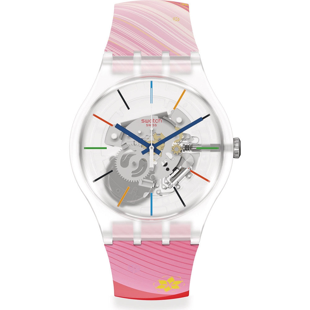 Swatch Red Rivers And Mountains