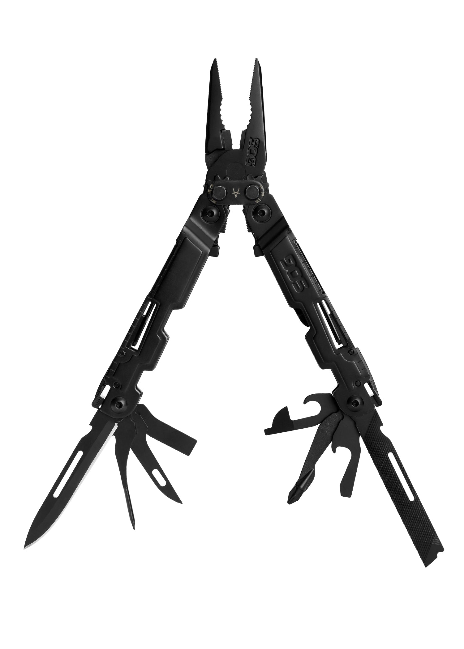 SOG PowerAccess Multitool Schwarz – 18 Profi Funktionen