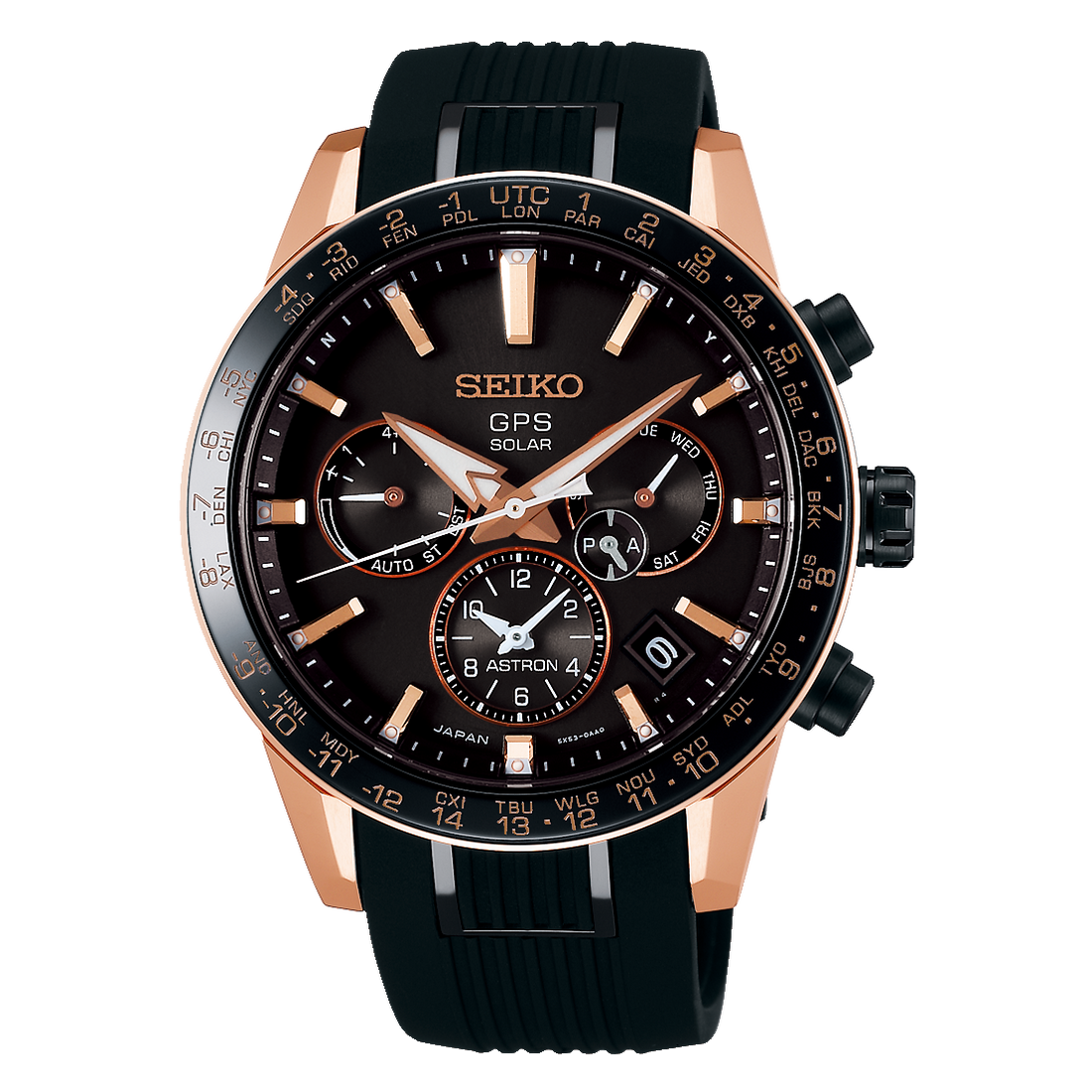 Seiko Astron GPS Solar Dual Time