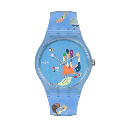 Swatch Blue Sky, By Vassily Kandinsky