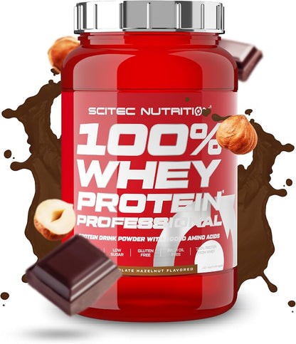 Scitec 100 Whey Professional 2350g Chocolate Hazelnut