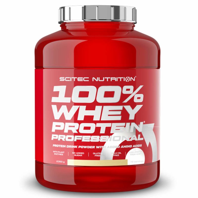 Scitec 100 Whey Professional 2350g JoghurtPfirsich