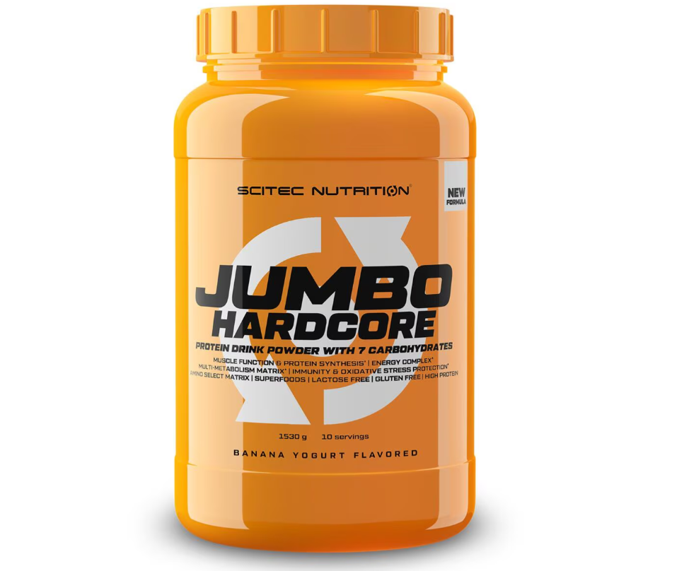 Scitec Jumbo Hardcore1530g Banana Joghurt