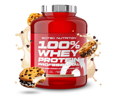 Scitec 100 Whey Professional 2350g Chocolate Coockies Cream