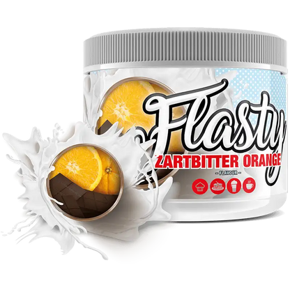 Sinob Flasty Geschmackspulver 250g Zartbitter Orange
