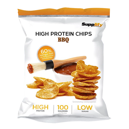 Supplify High Protein Chips 6 x 50g BBQ