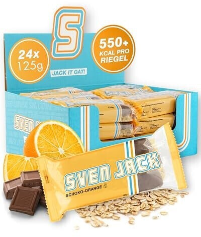 Sven Jack Energycake 12 x 125g SchokoOrange