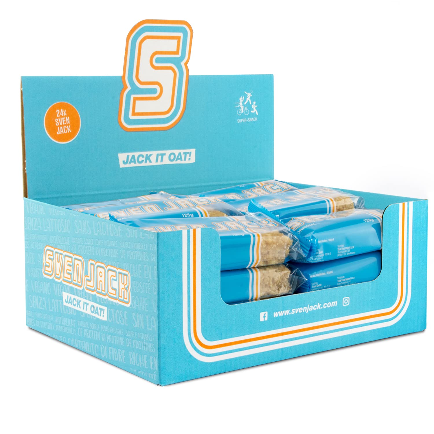 Sven Jack Energycake 24 x 125g Original