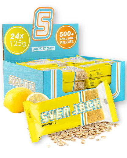Sven Jack Energycake 24 x 125g Zitrone