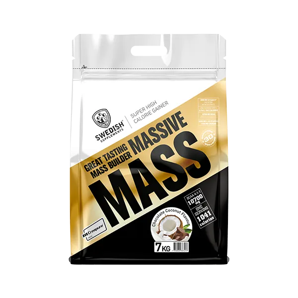 Swedish Supplements Massive Mass 7kg Chocolate Coconut