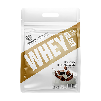 Swedish Supplements Whey Deluxe 1,8kg Heavenly Rich Chocolate