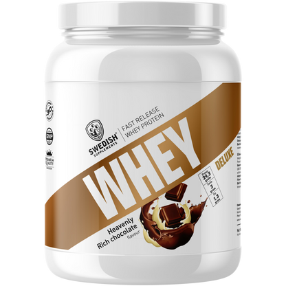 Swedish Supplements Whey Protein Deluxe 1kg Heavenly Rich Chocolate