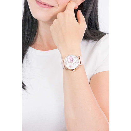 Timex Full Bloom Floral Dial Ladies Watch