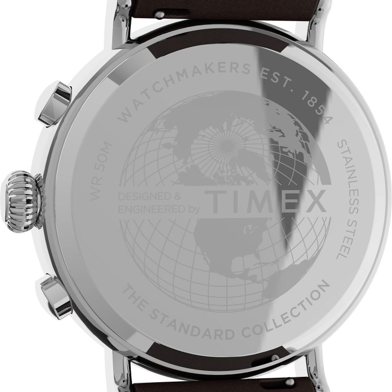 Timex Standard Chronograph Quartz Black Dial Men’s Watch