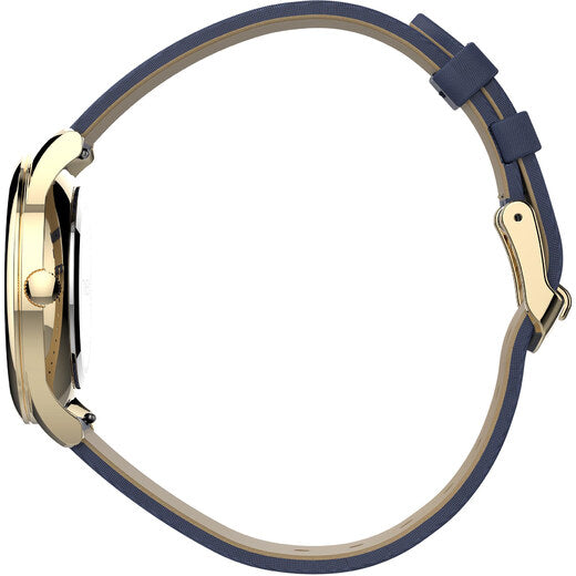 Timex City Quartz Blue Dial Ladies Watch