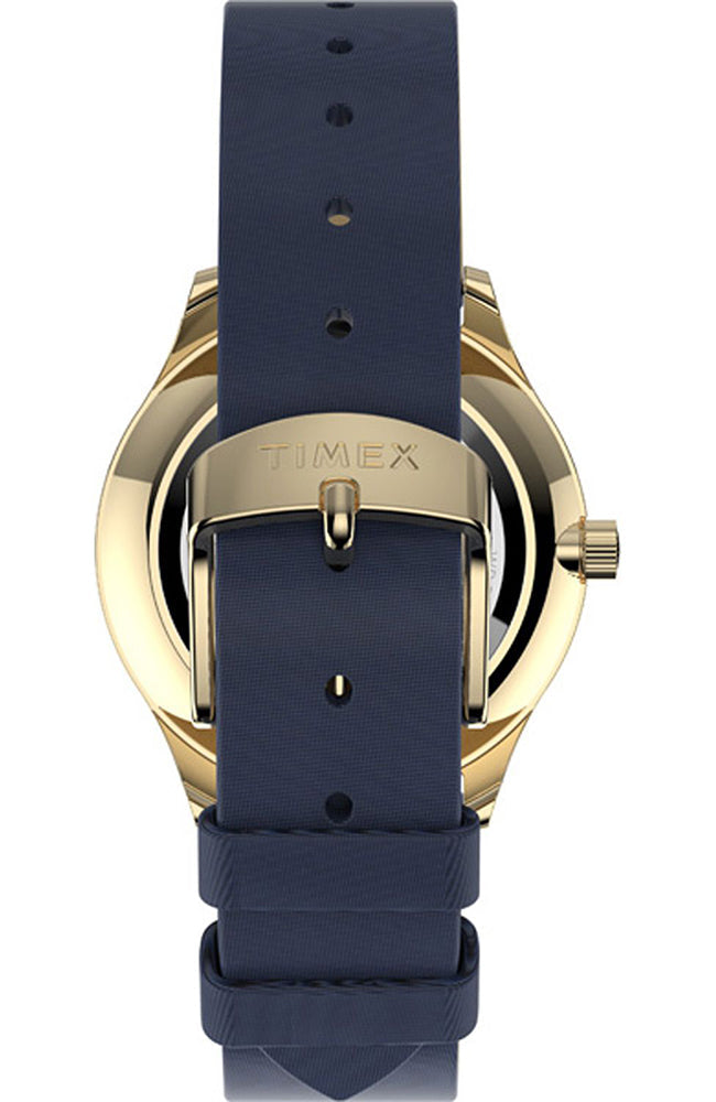 Timex City Quartz Blue Dial Ladies Watch