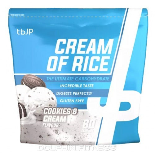 Trained by JP Nutrition Cream of Rice 2000g 80 Serv. Cookies Cream