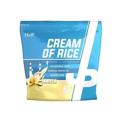 Trained by JP Nutrition Cream of Rice 2000g 80 Serv. Vanilla
