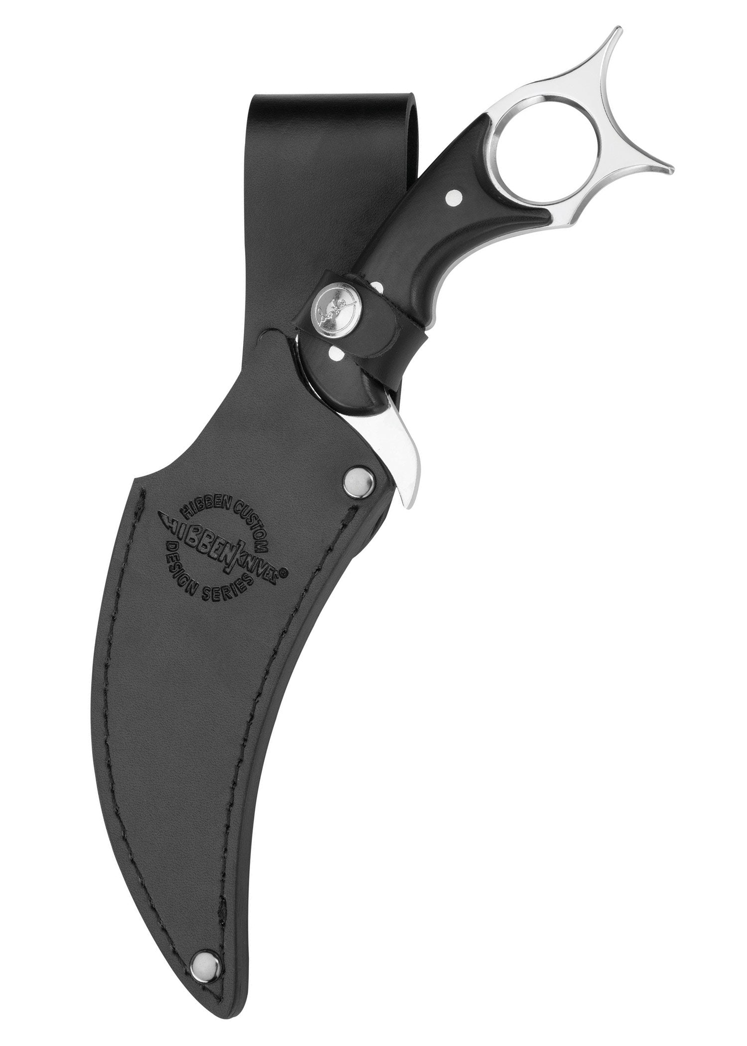 Gil Hibben Karambit Messer mit Lederscheide