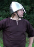 Authentische Wikinger Tunika aus Wolle, Dunkelbraun