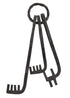 Handgeschmiedetes Schlüssel Set (3er)