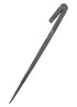 Handgeschmiedeter Zelthering (25 cm) aus massivem Stahl
