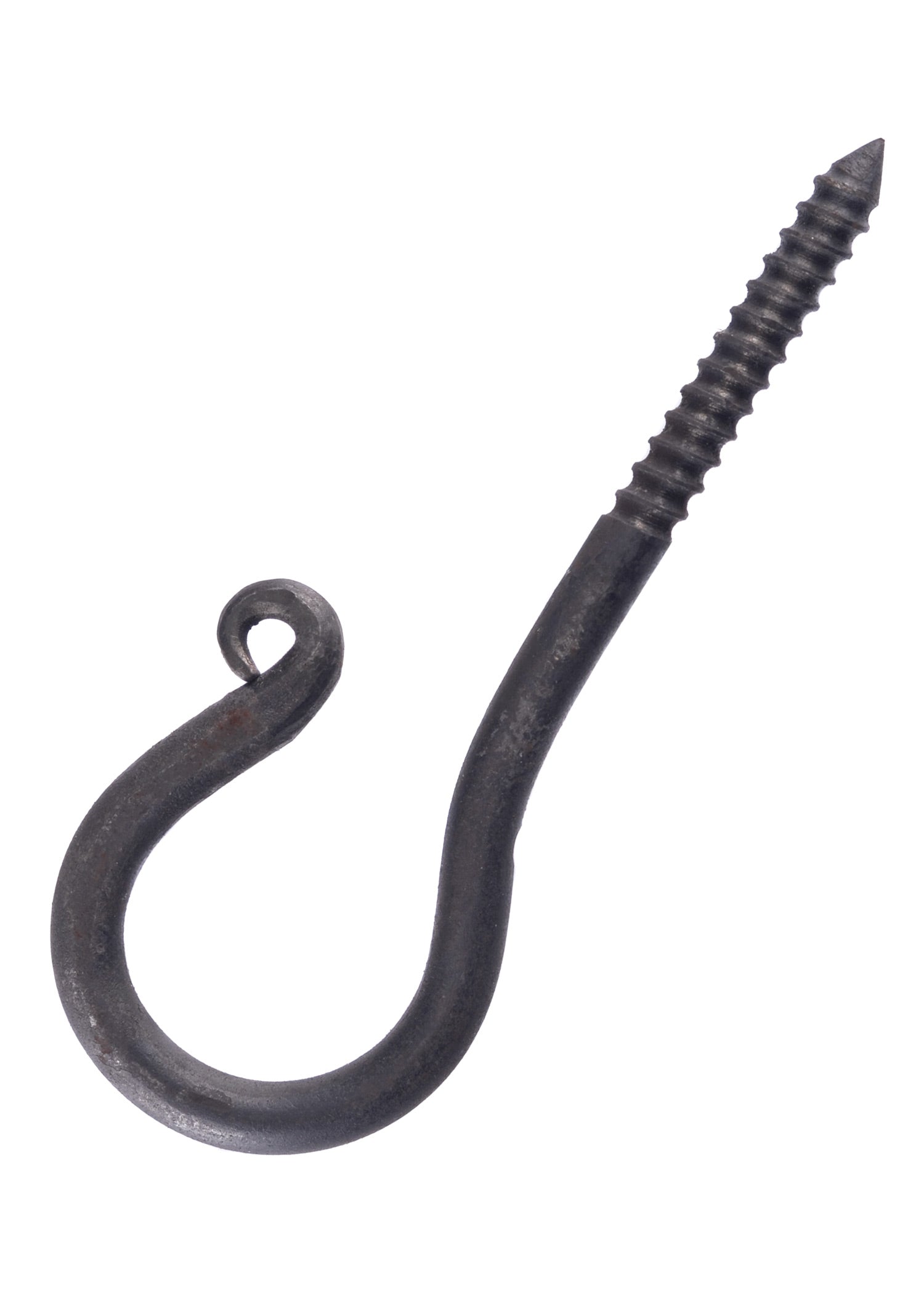 Handgeschmiedeter Schraubhaken, 10 cm